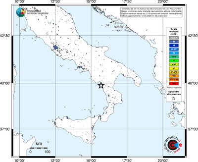 Mappa MCS - territori località