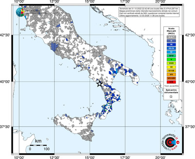 Mappa MCS - territori comuni