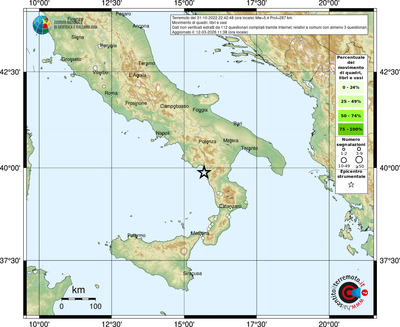 Mappa comuni con almeno 3 questionari