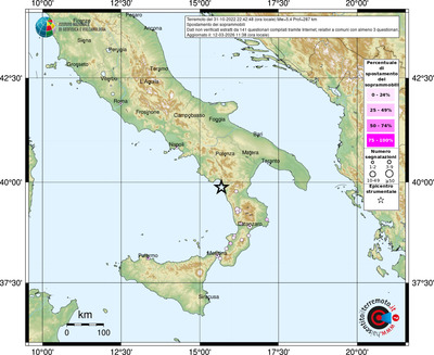 Mappa comuni con almeno 3 questionari