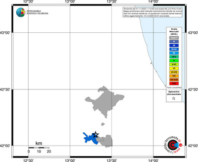 Mappa MCS - territori comuni