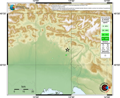 Mappa comuni con almeno 3 questionari