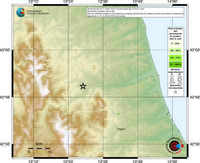 Mappa comuni con almeno 3 questionari
