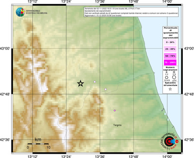 Mappa comuni con almeno 3 questionari