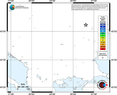 Mappa EMS - territori località