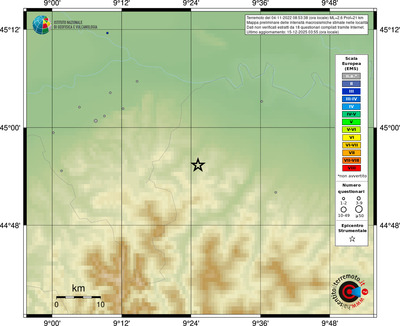 Mappa EMS - località