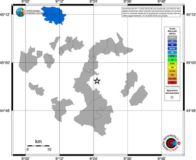 Mappa MCS - territori comuni