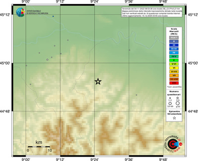 Mappa MCS - località