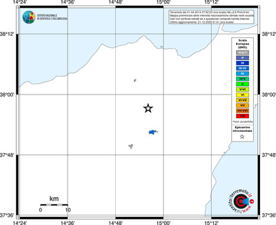 Mappa EMS - territori località