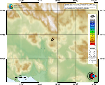 Mappa EMS - località