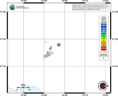 Mappa MCS - territori località