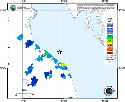 Mappa EMS - territori comuni