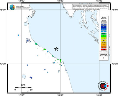 Mappa MCS - territori località