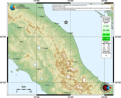 Mappa comuni con almeno 3 questionari