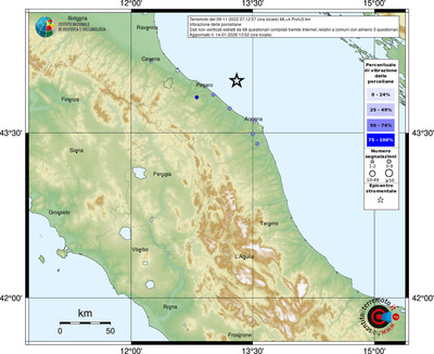 Mappa comuni con almeno 3 questionari