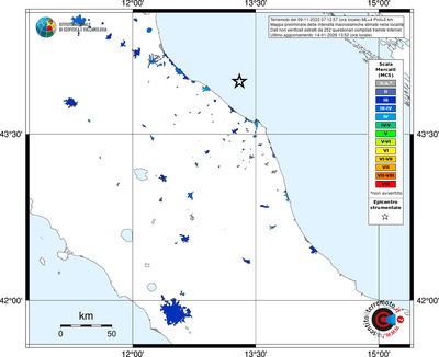 Mappa MCS - territori località