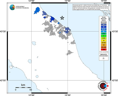 Mappa MCS - territori comuni