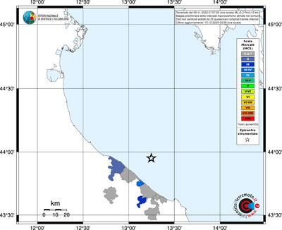 Mappa MCS - territori comuni