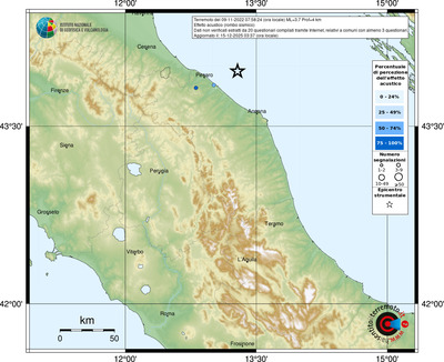 Mappa comuni con almeno 3 questionari