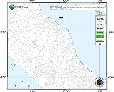 Mappa territorio comunale con almeno 3 questionari