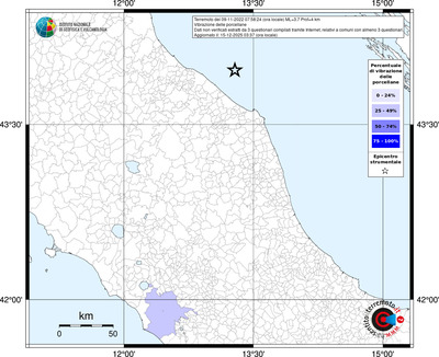 Mappa territorio comunale con almeno 3 questionari