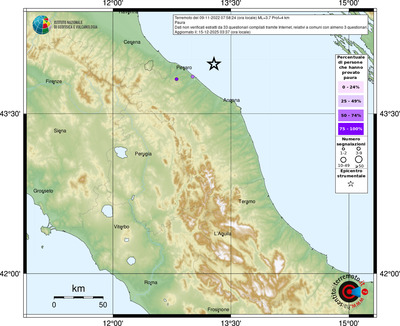 Mappa comuni con almeno 3 questionari