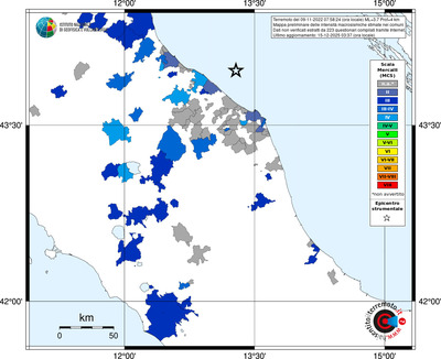 Mappa MCS - territori comuni