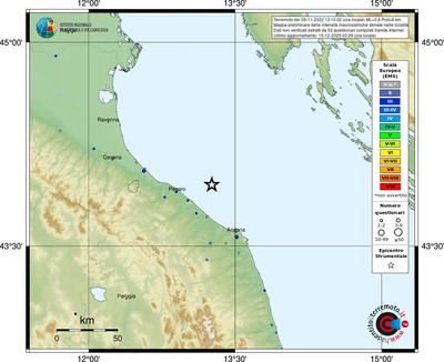 Mappa EMS - località