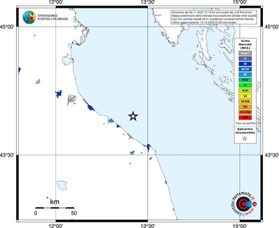 Mappa MCS - territori località