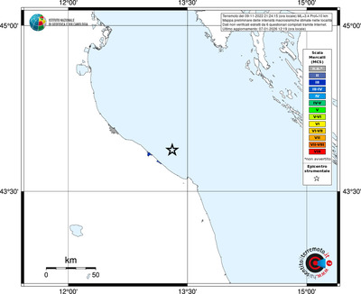 Mappa MCS - territori località
