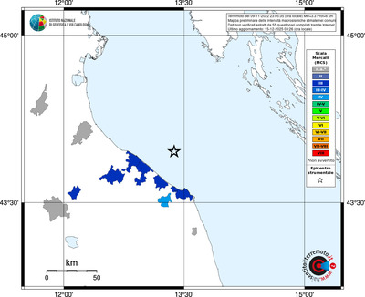 Mappa MCS - territori comuni