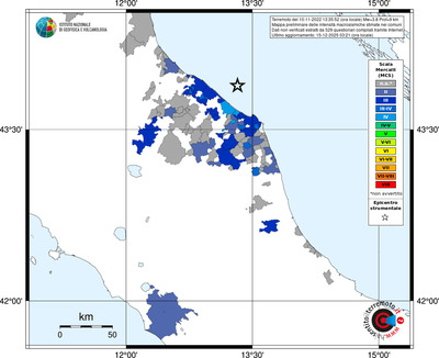 Mappa MCS - territori comuni