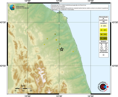 Mappa comuni con almeno 3 questionari