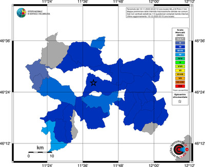 Mappa MCS - territori comuni