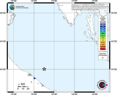 Mappa EMS - territori località