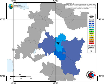 Mappa MCS - territori comuni