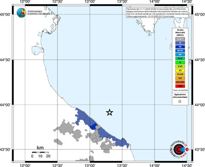 Mappa MCS - territori comuni
