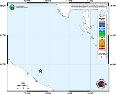 Mappa EMS - territori località
