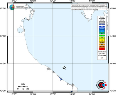Mappa EMS - territori località