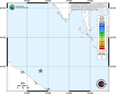 Mappa MCS - territori località