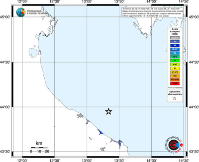 Mappa EMS - territori località