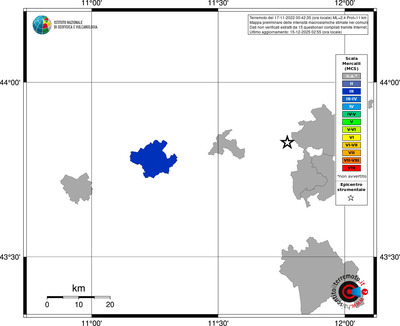 Mappa MCS - territori comuni