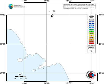 Mappa MCS - territori località