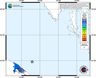 Mappa MCS - territori comuni