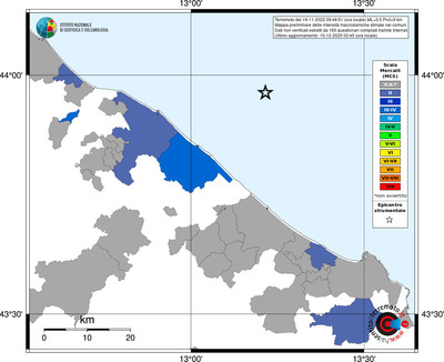 Mappa MCS - territori comuni
