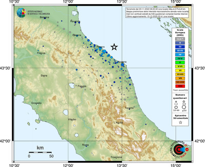Mappa EMS - località