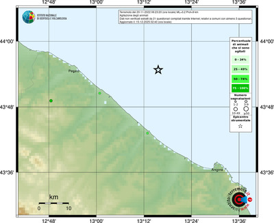 Mappa comuni con almeno 3 questionari