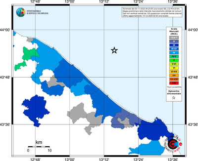 Mappa MCS - territori comuni