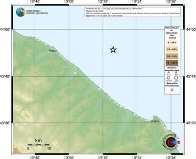Mappa comuni con almeno 3 questionari