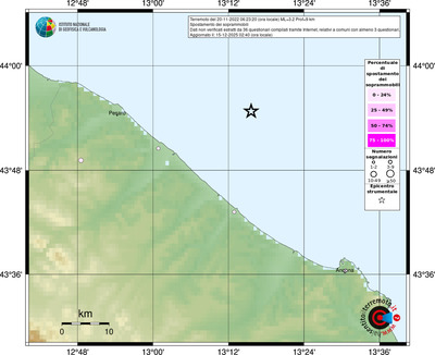 Mappa comuni con almeno 3 questionari